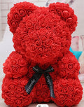 Urso de rosas I PROMOÇÃO DIA DOS NAMORADOS I 25cm